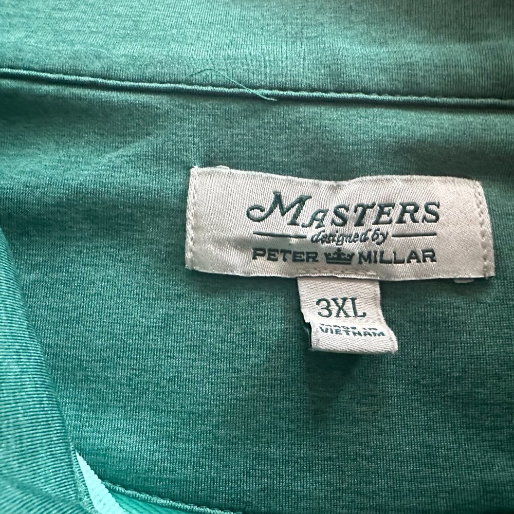 Peter Millar Masters 3XL 1/4 Q Zip - Picture 4 of 4